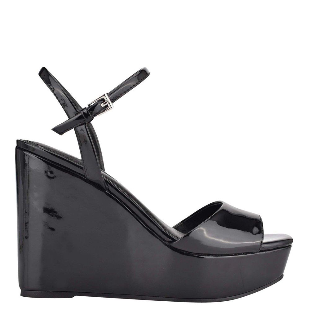 Nine West Kinda Ankle Strap Platform Sandals South Africa Nine